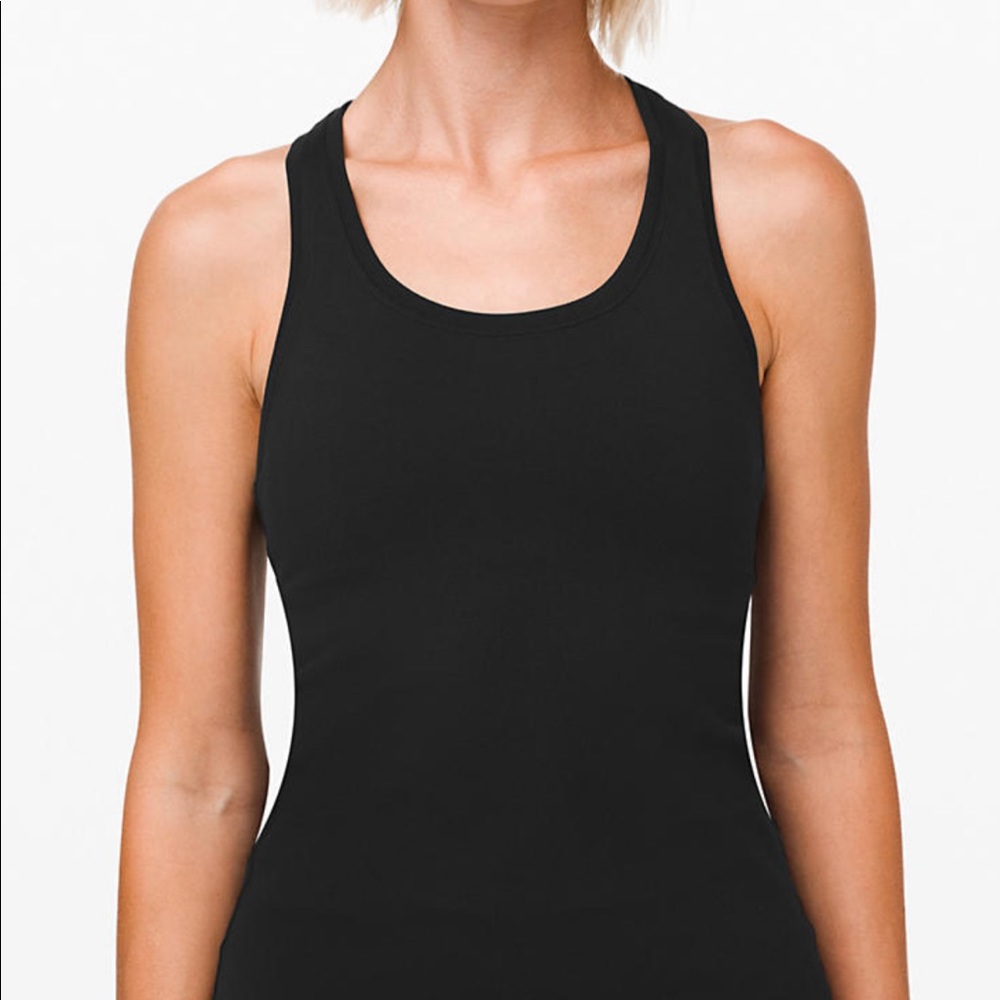 Lululemon black tank top